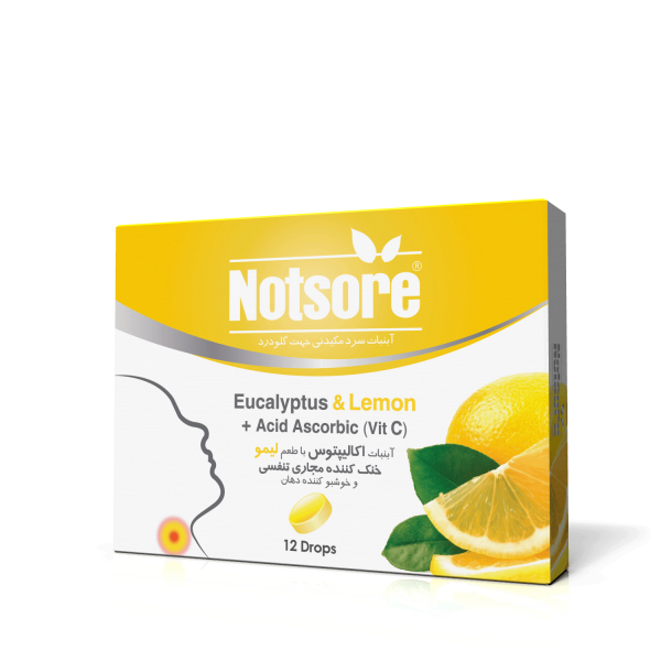 Notsore Cold Candy with Lemon Flavor