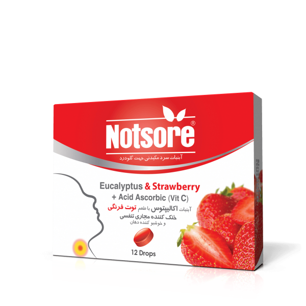 Notsore Cold Candy with Strawberry Flavor