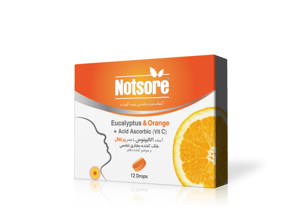 Notsore Cold Candy with Orange Flavor